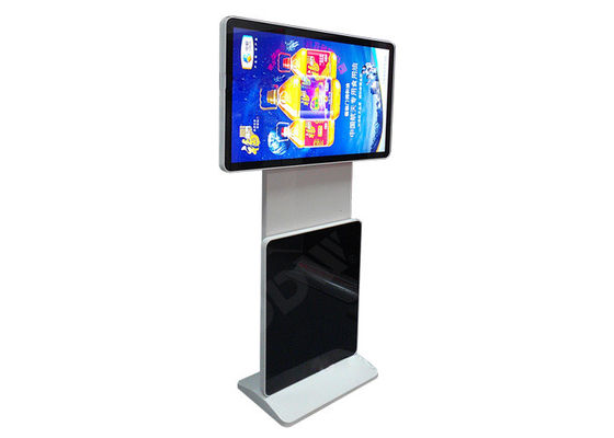 1920x1080 Resolusi Digital Signage Interaktif 46 Inch 350-700cd / m2 Luminance