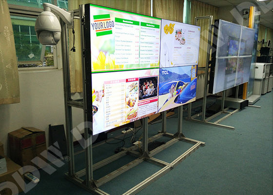 Iklan tampilan dinding video LG 46 inci 3,5 mm bezel mulus dipimpin backlight