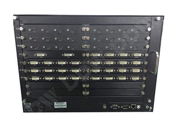 16 int 16 out ISO9001 IP Disesuaikan APLIKASI remote control DIY Video Wall Controller untuk iklan layar lcd DDW-VPH1616