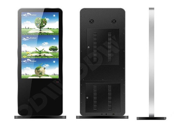 Full hd 1920 x 1080 65 "iklan solusi Digital Signage 2000/1 Kontras