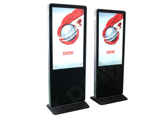1920x1080 Resolusi Digital Signage Interaktif 46 Inch 350-700cd / m2 Luminance