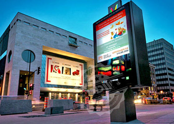 LG Panel Outdoor Digital Billboard, IP65 Waterproof Monitor Iklan Stand 42 Inch