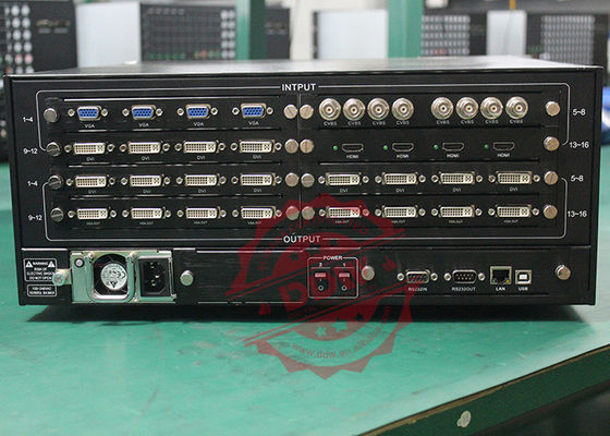 ISO9001 LCD Video Wall Controller 1920X1200 4K Input Output Perangkat Keras Murni DDW-VPH0507