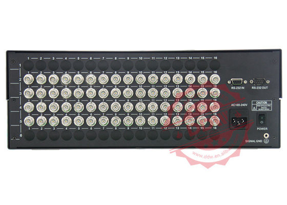 Pengontrol dinding video planar, indoor display Video Dinding Scaler aluminium brushed frame