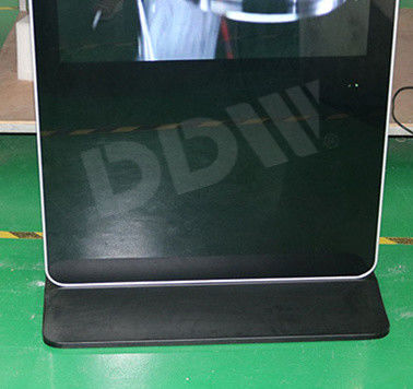 60 "1920x1080 iklan papan nama digital freestanding besar, layar lcd komersial
