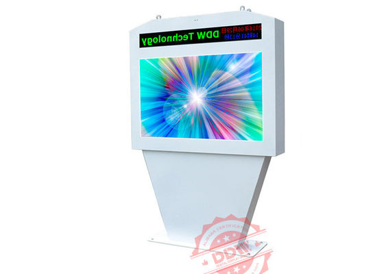 50 Inch Tft Tipe Stand Alone Di Luar Digital Signage Totem Resolusi 1920x1080