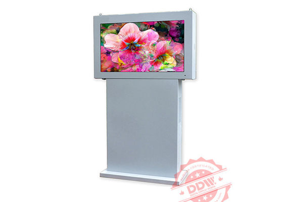 50 Inch Tft Tipe Stand Alone Di Luar Digital Signage Totem Resolusi 1920x1080