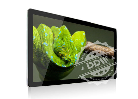 Wall Mount Transparan LCD Display Monitor Layar Sentuh 1920x1080 Untuk Shopping Plaza