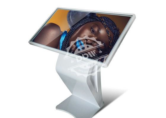 Memutar layar lcd Layar Sentuh Digital Signage kios 3mm ketebalan kaca tempered