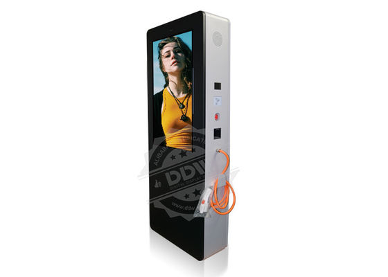 Stasiun Pengisian Kendaraan Listrik IP65 Lcd Digital Signage Display DDW-ADO6501SN
