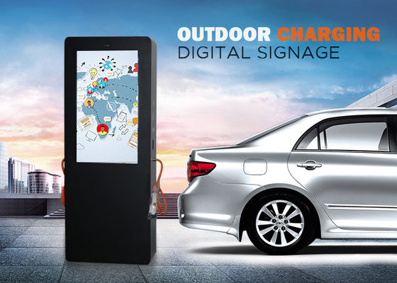 Stasiun Pengisian Kendaraan Listrik IP65 Lcd Digital Signage Display DDW-ADO6501SN