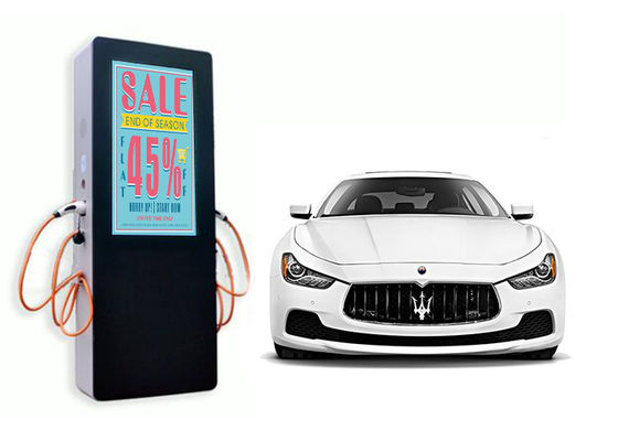 Stasiun Pengisian Kendaraan Listrik IP65 Lcd Digital Signage Display DDW-ADO6501SN