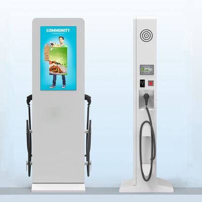 43 Inch LCD kecerahan tinggi Modul 1500nits kecerahan Floor Stand Digital Signage Totem