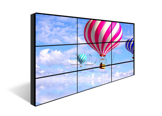 Bezel super tipis LG 3x3 dinding video tv layar panel resolusi 1920x1080