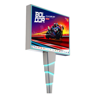 Desain custom high-end 8000nits p6 baja tahan air IP65 digital outdoor led billboard untuk iklan