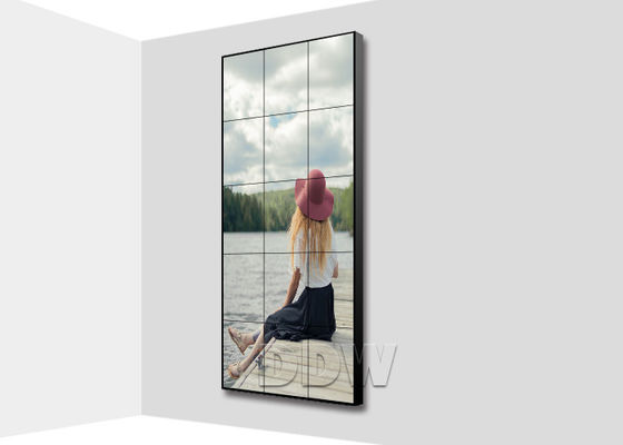 Pameran LG Digital Signage HD Video Wall Layar TV 500 Nits Brightness 1920x1080