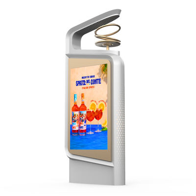 Cahaya tinggi 8000nits IP65 tahan air P4 P5 P6 P8 P10 mupi digital outdoor led digital signage