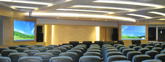 FCC LG 55 Inch LCD Video Wall Layar IPS Super Bezel Sempit Dukungan Sinyal HDMI