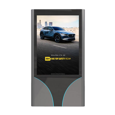 Mudah instalasi P4 P5 P6 P8 P10 10000nits 3840hz mupi tampilan luar LED signage display digital