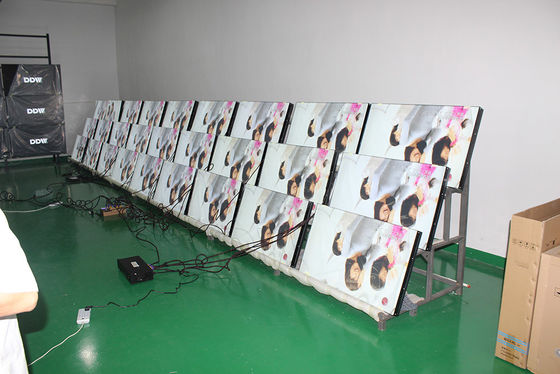 FCC LG 55 Inch LCD Video Wall Layar IPS Super Bezel Sempit Dukungan Sinyal HDMI