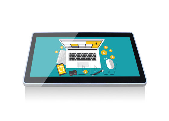 Wall mount komersial 49 inch Lcd Iklan Pemain Berdiri Sendiri Digital Signage Luar 1500-2500cd / mxm DDW-AD4901W