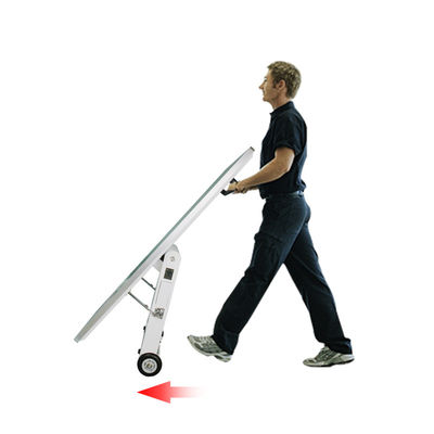 43 inci Outdoor Digital Signage Portable dan Baterai Powered untuk Solusi Iklan Efektif