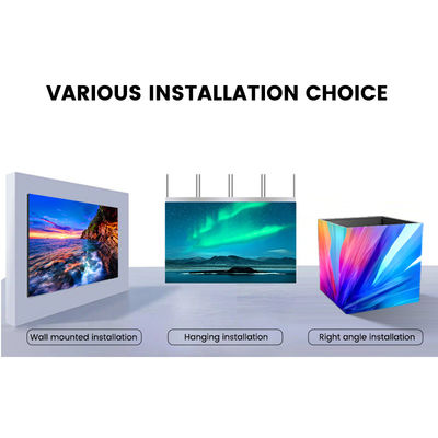 Layar LED HD 4K Indoor Fixed LED Layar Layar LED LED P1.56 P1.95 P2.5 P2.6 P2.9 P3.91 Tampilan LED Warna Penuh Pantalla