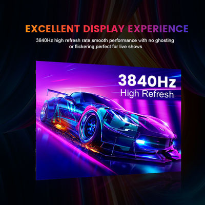 Professional P4.81 Stage Rental LED Display with Die-casting Aluminium Cabinet untuk disewa