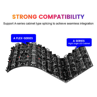 Stage Rental LED Display P3.91 Indoor SMD2020 700 nits 500*500 Die-casting Aluminium 14Bit 60Hz/50Hz 3840 1/16s AC100-240V 50/60