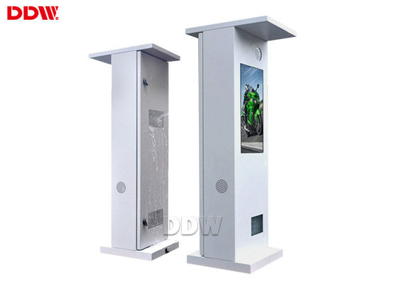 Bandara Totem Android Berbasis Digital Signage Display 16 / 9 Rasio Kontras