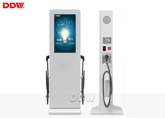 60 Sinar Matahari Bisa Dibaca Outdoor Digital Signage Kiosk 3600w Kecerahan Tinggi