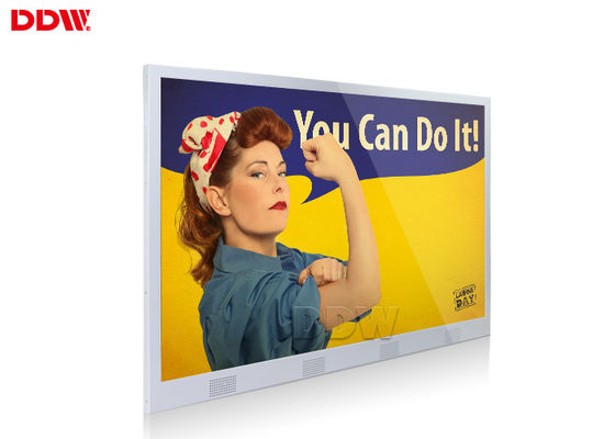 60 Inch Lcd Indoor Wall Mounted Digital Signage Teknologi Advanced Ir Touch