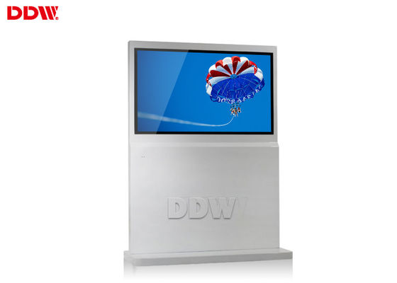 55 Inch open sourceFree Standing Kiosk advertising untuk perangkat lunak gratis hotel DDW-AD5501SN