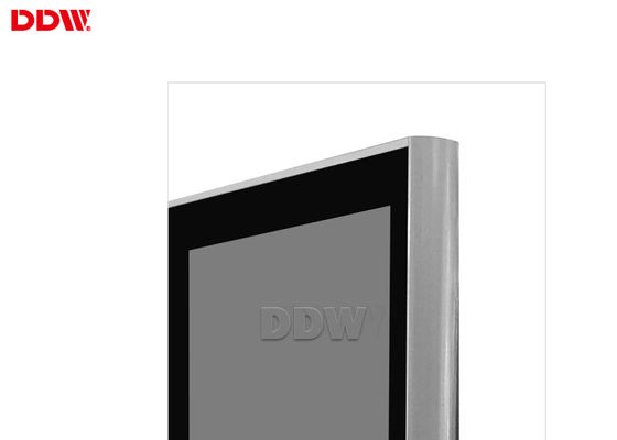 indoor 65 Inch kecerahan tinggi LCD Modul multi touch berdiri bebas kios DDW-AD6501SN