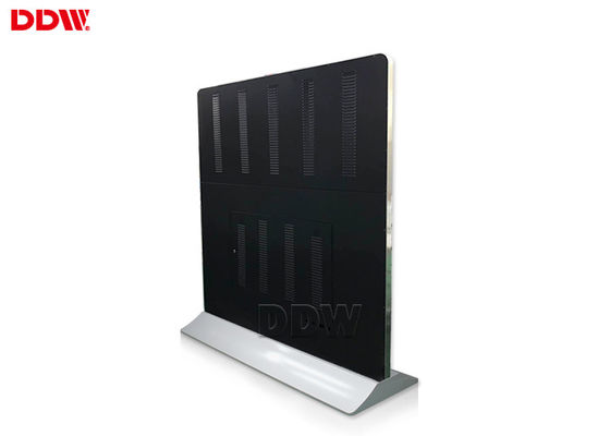 Restoran Gratis Berdiri Kios Digital Signage 50/60 HZ, 500cd / m2 komersial Digital Signage DDW-AD6501SN