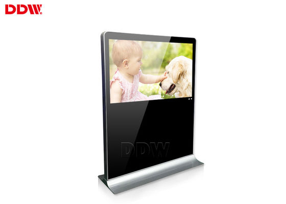 IP65 Waterproof luar Digital Signage Kios Layar Sentuh 49 Inch berdiri bebas DDW-AD4901S 500 nits