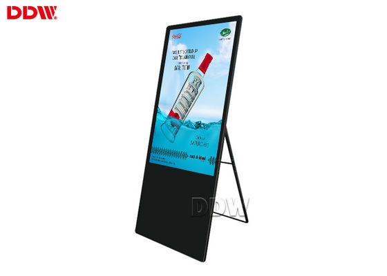 Restoran promosi Hot 32 inch lcd digital poster display 1080P digital signage layar iklan portabel displayer