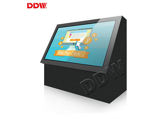 55inch Outdoor IP65 Waterproof Floor Stand layar sentuh Kiosk Iklan layar Android 6.1 OS DDW-ADO5501SN