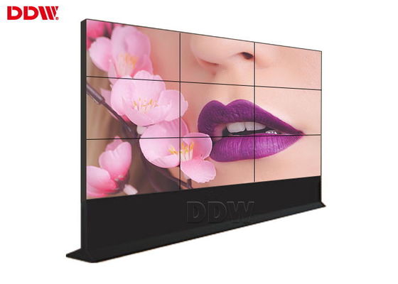 Samsung 55 "500cd / m2 230W Panel Dinding Lcd Bezel Sempit