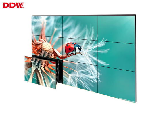 Samsung 55 "500cd / m2 230W Panel Dinding Lcd Bezel Sempit