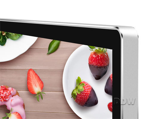 50 &quot;kios Berdiri Bebas besar iklan Digital Signage format layar sentuh untuk pusat pemantauan keamanan