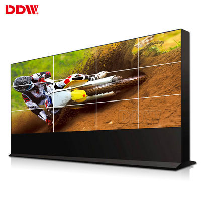 60Hz DDW LCD Video Wall 55 Inch 3.5 Mm Kontras Tinggi Dengan Kipas Kebisingan Rendah