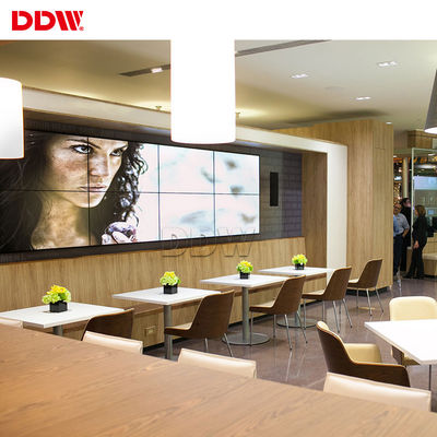 1920x1080 1.7 Mm Indoor 4k Video Wall 2x3, 500 Nits LED Backlit Video Tampilan Layar