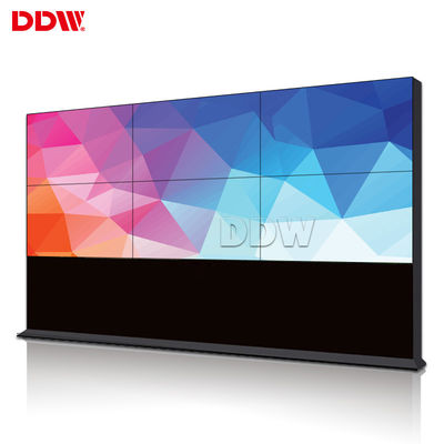 1920x1080 1.7 Mm Indoor 4k Video Wall 2x3, 500 Nits LED Backlit Video Tampilan Layar