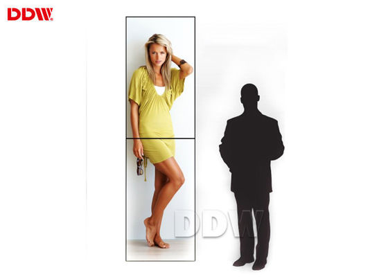 Dinding Video Multi Display Bezel Sempit, Layar Digital Vertikal Praktis