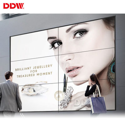Periklanan 32 Dot Large Touch Screen Wall, 46 Inch 3.5mm Touch Screen Wall Display