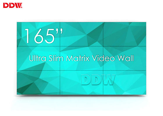 Dinding Video 3x3 Terpasang di Dinding, Dinding Video Vertikal 1080P UHD 49 Inch