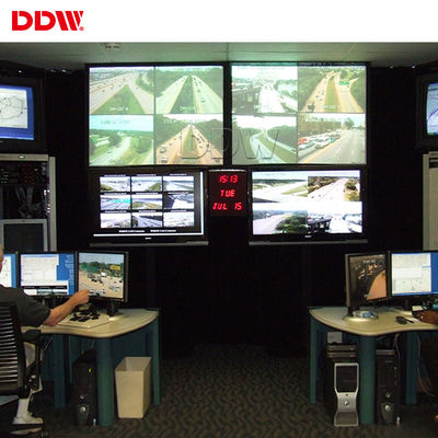 Kamera CCTV Video Wall 46 Inch 500 Nits Brightness Disipasi Panas 819 BTU / jam maks