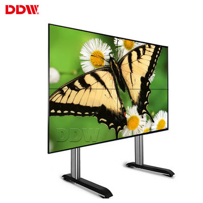 3.5 Mm 2x2 CCTV Video Wall 55 Inch AC100 ~ 240V Untuk Pusat Pemantauan Alarm Kebakaran