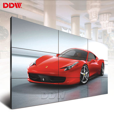 Dinding Video CCTV Kantor Polisi 49 Inch Indoor Semi Outdoor 3.5mm Ultra Narrow Bezel